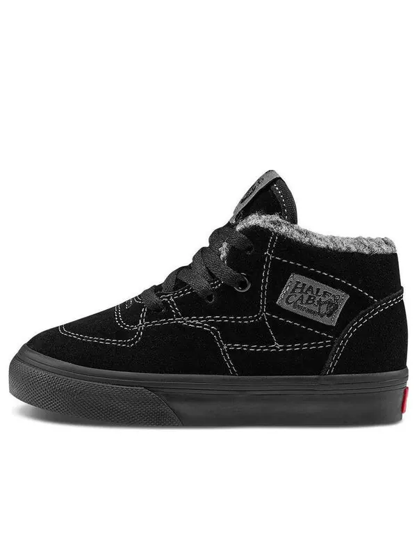 Кроссовки half cab 'sherpa - black' Vans — изображение 1 из 4, черный/черный