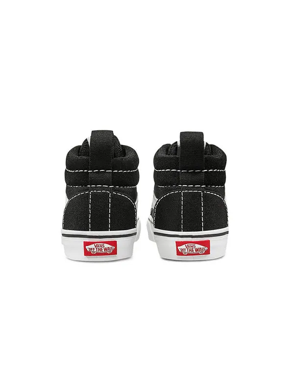 Кроссовки racer mid 'black white' Vans — изображение 4 из 4, черный