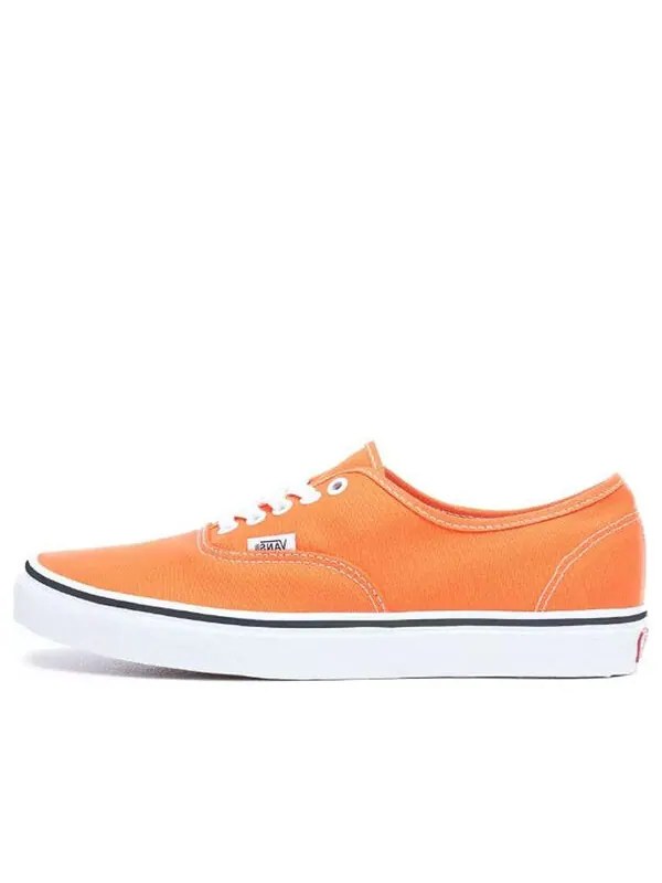 Кроссовки authentic 'flame' Vans — изображение 1 из 4, оранжевый/белый