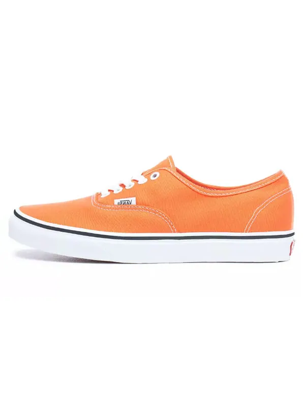 Кроссовки authentic 'flame' Vans — изображение 2 из 4, оранжевый/белый