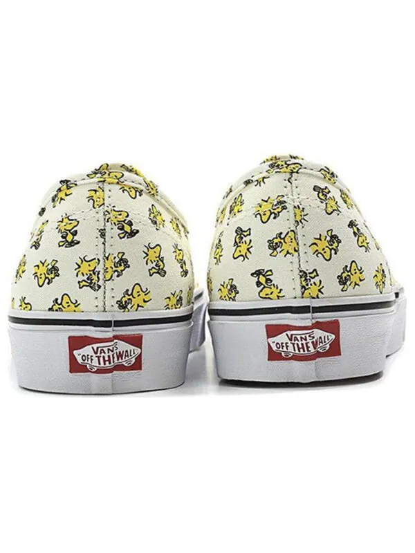 Кроссовки peanuts x authentic 'woodstock' Vans — изображение 4 из 4, белый/желтый