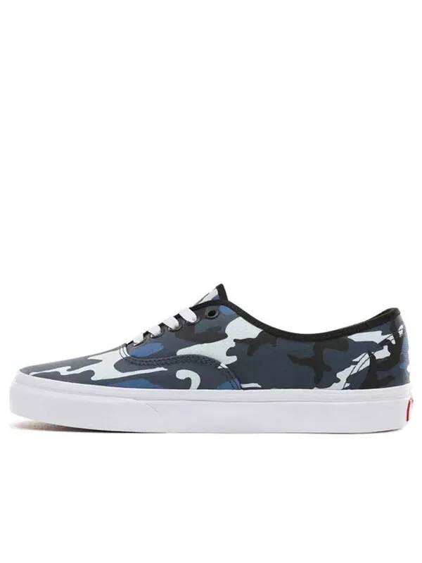 Кроссовки authentic 'camo pop' Vans — изображение 1 из 4, синий/белый