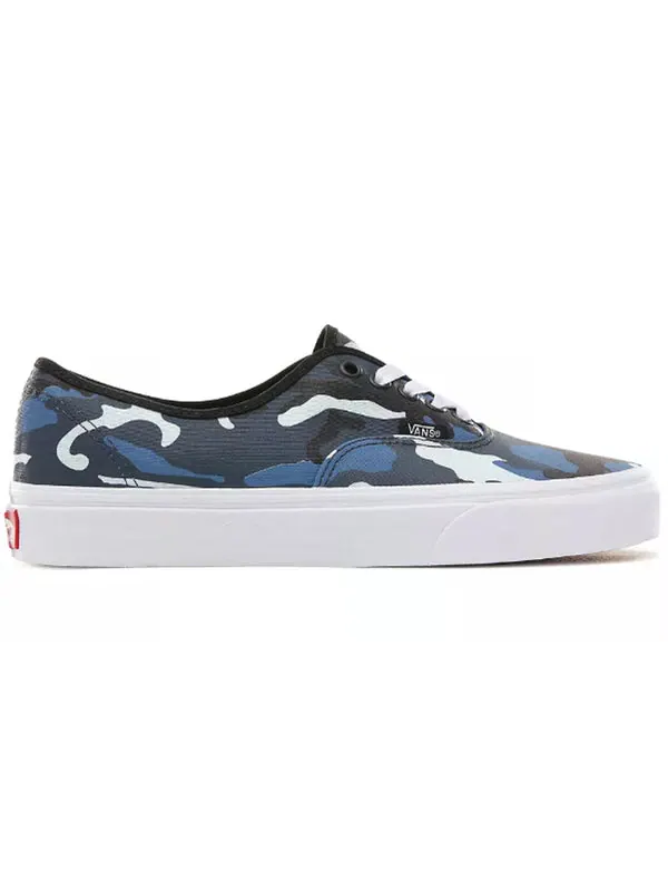 Кроссовки authentic 'camo pop' Vans — изображение 2 из 4, синий/белый