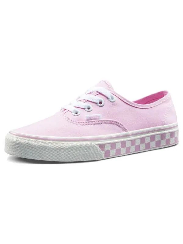 Кроссовки authentic 'checkerboard - pink lady' Vans — изображение 2 из 4, розовый