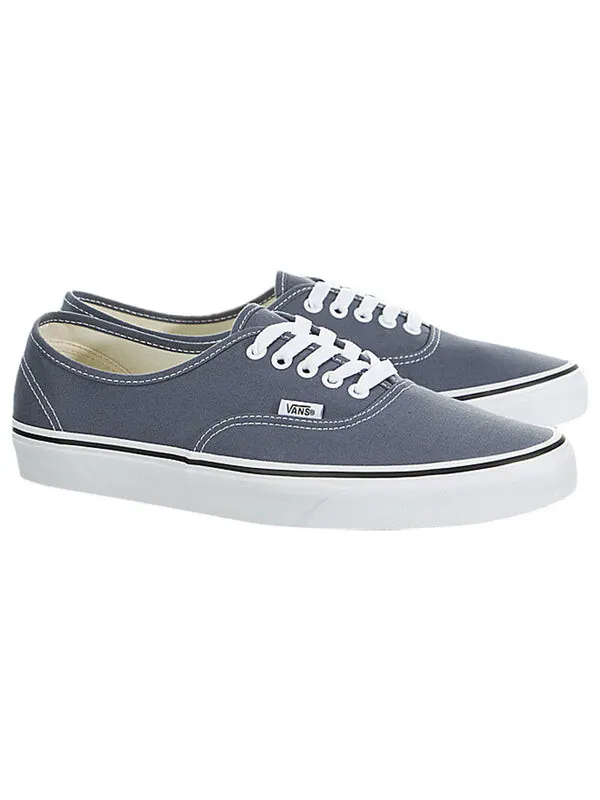 Кроссовки authentic casual low tops skateboarding shoes blue Vans — изображение 2 из 4, синий