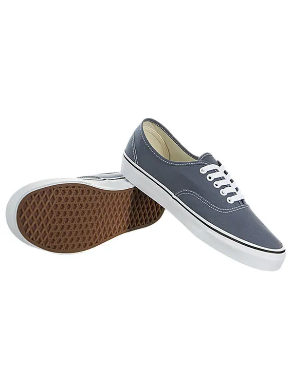 Кроссовки authentic casual low tops skateboarding shoes blue Vans — изображение 4 из 4, синий