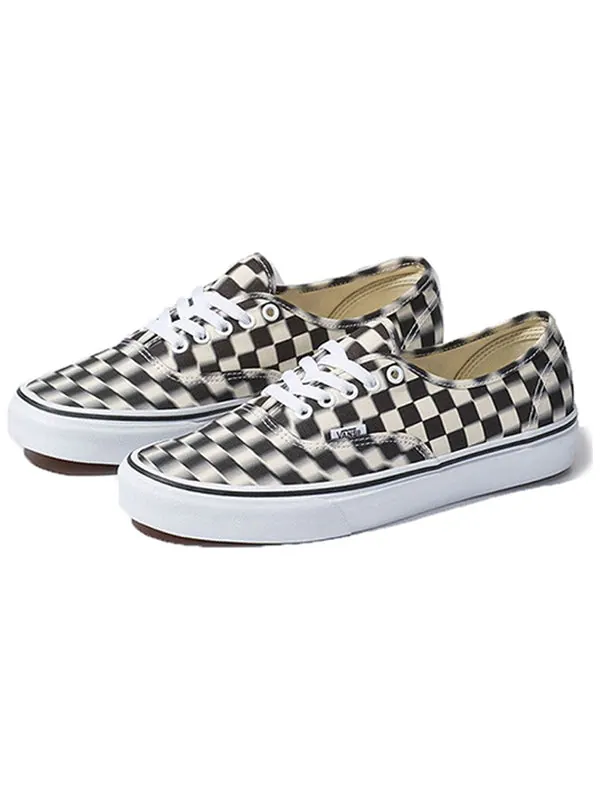 Кроссовки authentic 'blur check' Vans — изображение 3 из 4
