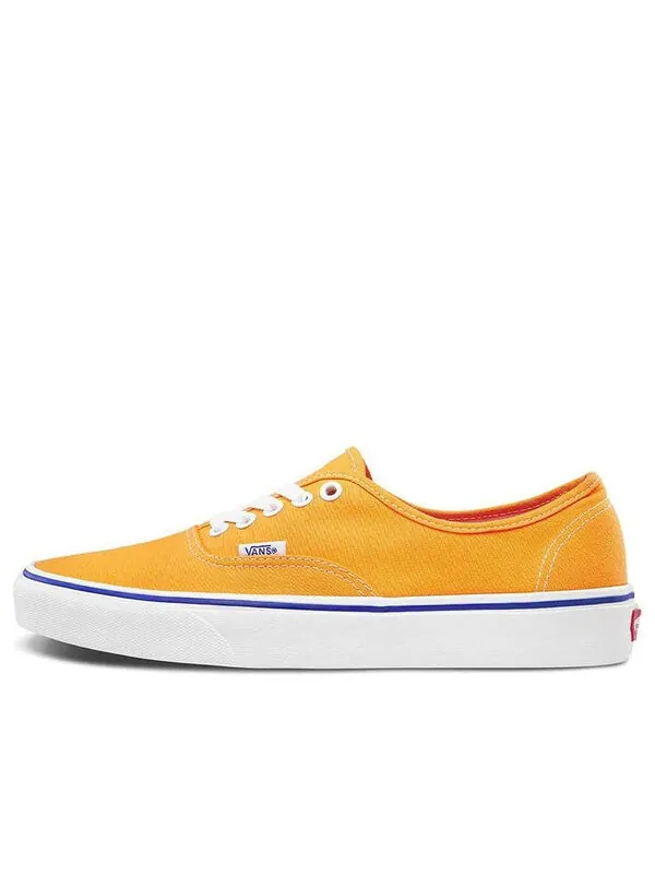 Кроссовки canvas authentic shoes 'zinnia/true white' Vans — изображение 1 из 4, оранжевый