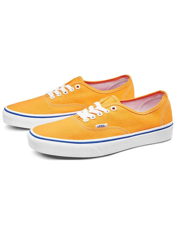 Кроссовки canvas authentic shoes 'zinnia/true white' Vans — изображение 2 из 4, оранжевый