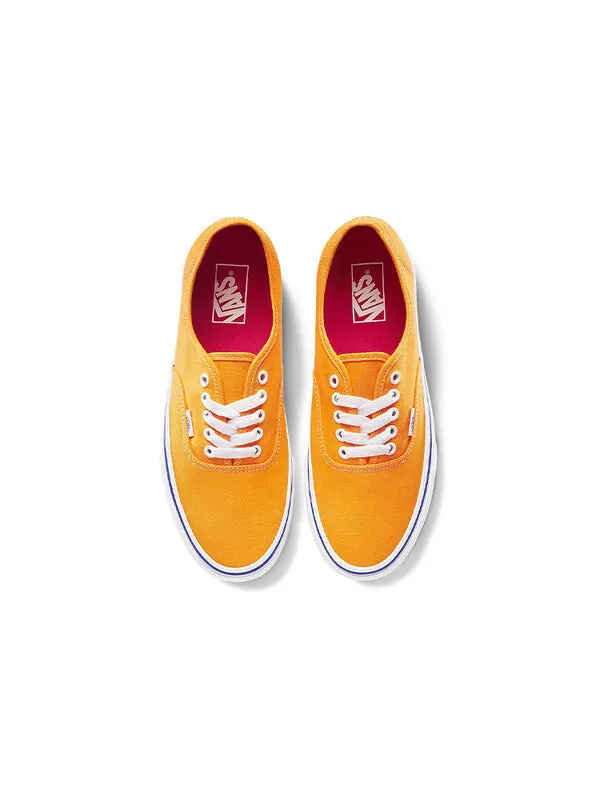 Кроссовки canvas authentic shoes 'zinnia/true white' Vans — изображение 3 из 4, оранжевый
