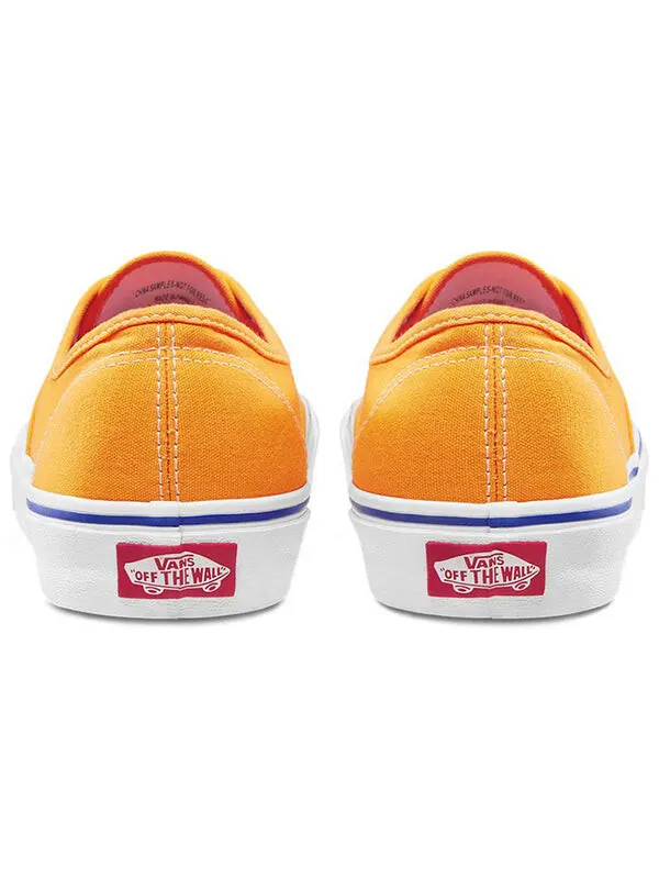 Кроссовки canvas authentic shoes 'zinnia/true white' Vans — изображение 4 из 4, оранжевый