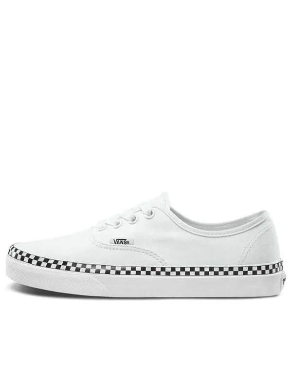 Кроссовки check foxing authentic white Vans — изображение 1 из 4, белый