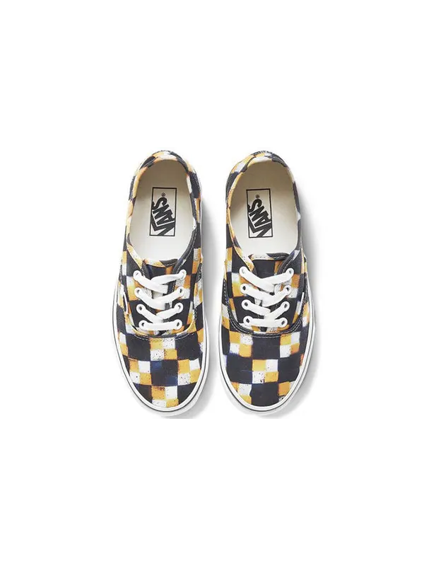 Кроссовки authentic double check vault 'yellow gray' Vans — изображение 3 из 4, желтый/серый