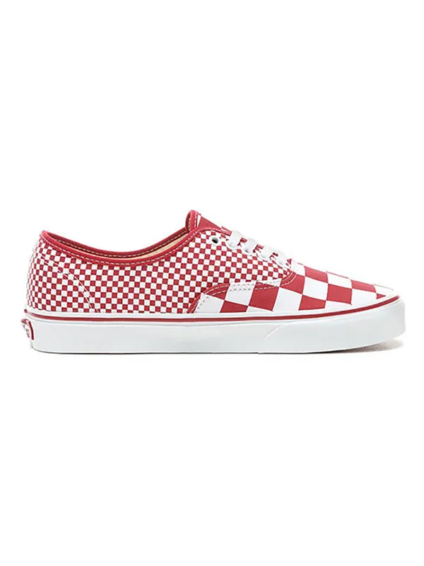 Кроссовки authentic 'mix checker' Vans — изображение 2 из 4, красный