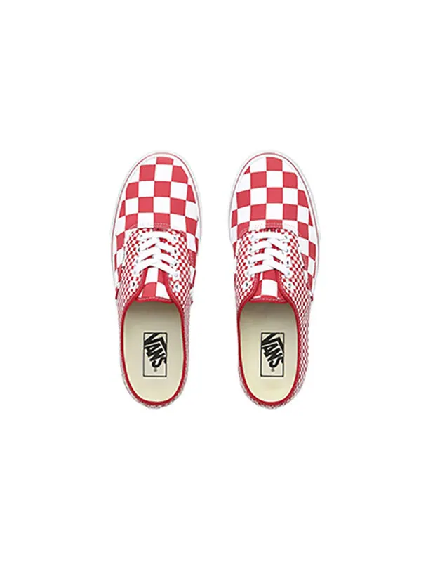 Кроссовки authentic 'mix checker' Vans — изображение 4 из 4, красный