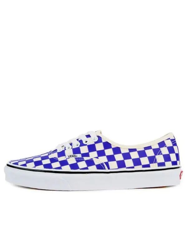Кроссовки thermochrome checker authentic 'purple/magenta' Vans — изображение 1 из 4, синий/белый