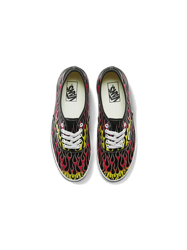 Кроссовки authentic 'mash up flames' Vans — изображение 3 из 4, черный