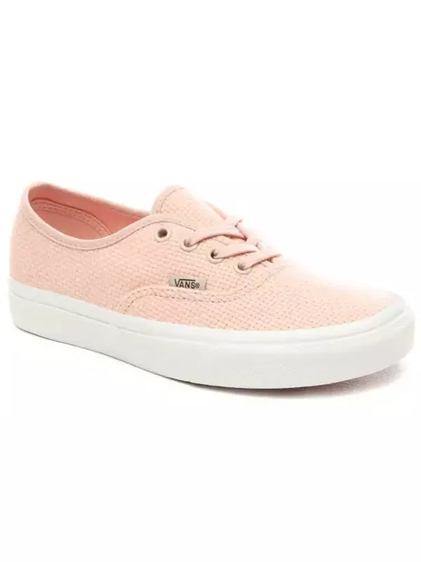 Кроссовки authentic 'woven check - spanish villa' Vans — изображение 3 из 4, розовый/синий
