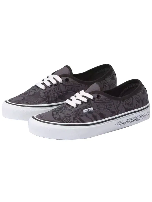 Кроссовки neighborhood x mister cartoon x authentic 44 dx 'tattoo print' Vans — изображение 3 из 4, черный