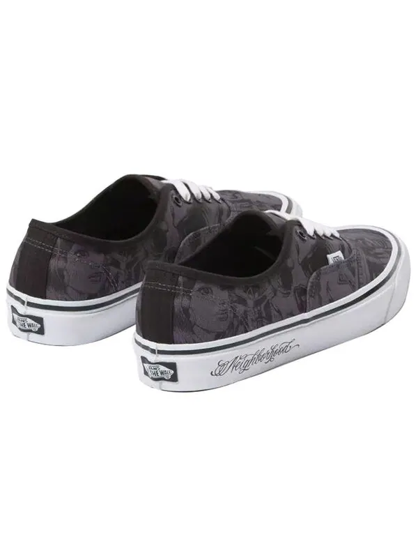 Кроссовки neighborhood x mister cartoon x authentic 44 dx 'tattoo print' Vans — изображение 4 из 4, черный