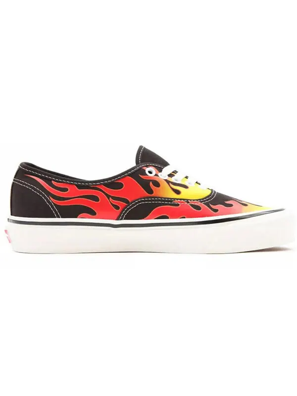 Кроссовки anaheim factory authentic 44 dx 'black red' Vans — изображение 2 из 4, черный/красный