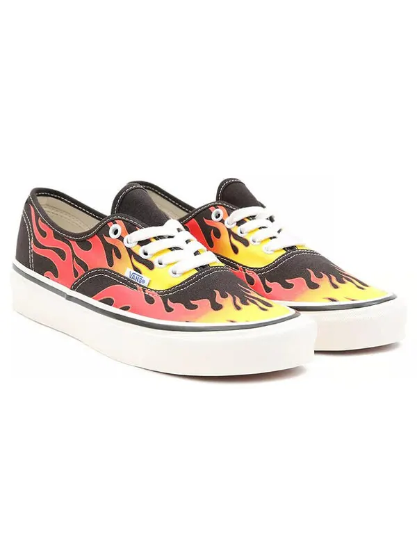 Кроссовки anaheim factory authentic 44 dx 'black red' Vans — изображение 3 из 4, черный/красный
