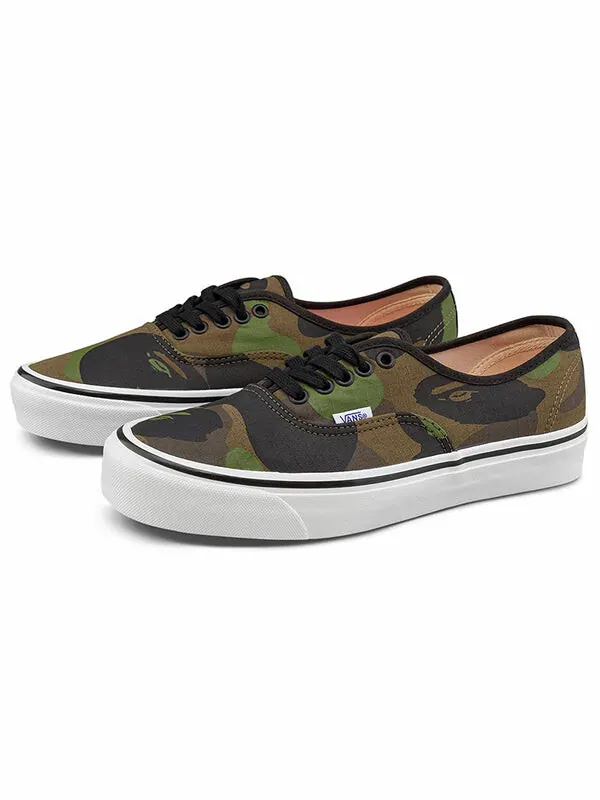 Кроссовки bape x authentic 44 dx 'first camo' Vans — изображение 3 из 4, зеленый