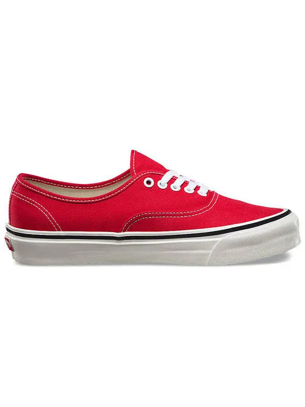 Кроссовки authentic 44 dx 'anaheim factory - racing red' Vans — изображение 2 из 4, красный