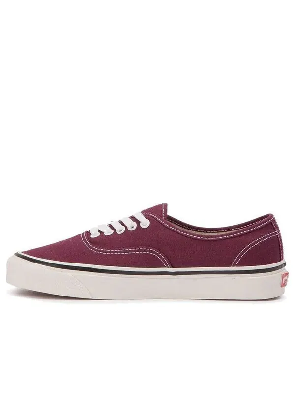 Кроссовки authentic 33 dx 'burgundy' Vans — изображение 1 из 4, винный красный/белый
