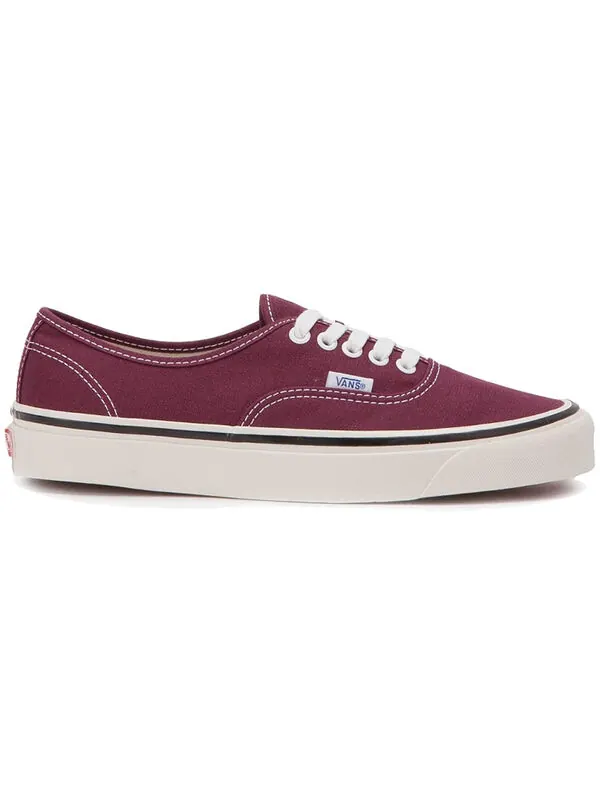 Кроссовки authentic 33 dx 'burgundy' Vans — изображение 2 из 4, винный красный/белый