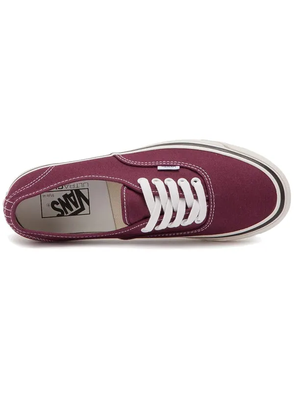 Кроссовки authentic 33 dx 'burgundy' Vans — изображение 3 из 4, винный красный/белый
