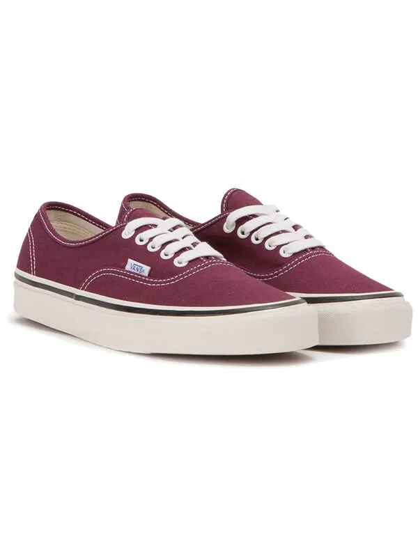Кроссовки authentic 33 dx 'burgundy' Vans — изображение 4 из 4, винный красный/белый