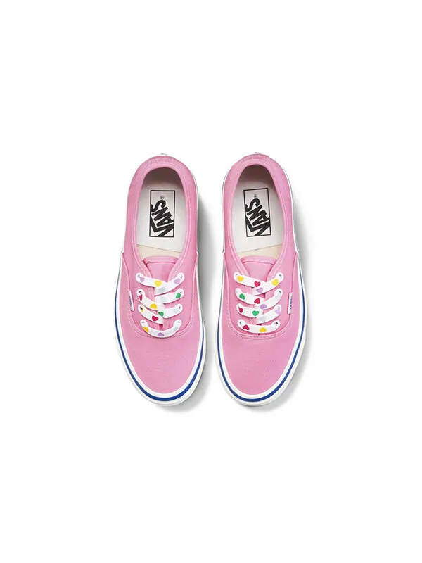 Кроссовки authentic 44 'og pink/og heart lace' Vans — изображение 3 из 4, розовый