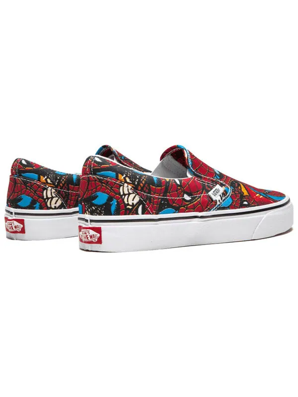 Кроссовки marvel x slip-on 'spiderman' Vans — изображение 4 из 4, красный/синий