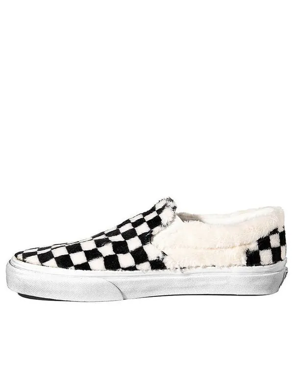 Кроссовки classic slip-on 'sherpa' Vans — изображение 1 из 4, черный