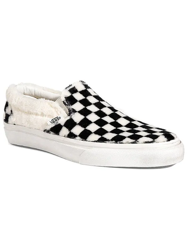 Кроссовки classic slip-on 'sherpa' Vans — изображение 3 из 4, черный