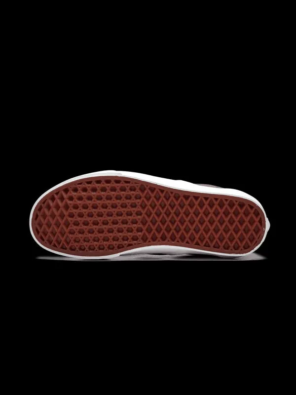Кроссовки classic slip-on 'muted metallic - red' Vans — изображение 4 из 4, красный