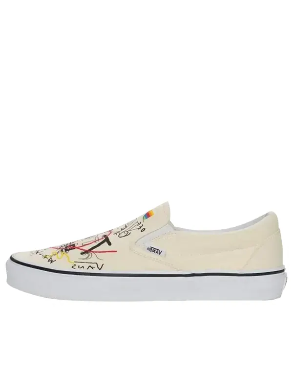 Кроссовки classic slip-on x kim young jin Vans — изображение 1 из 1, черный/белый