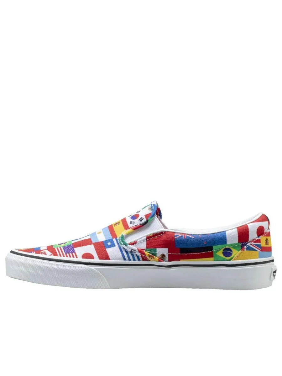 Кроссовки Vans slip-on International Flags 'Multi-color' — изображение 1 из 4, мульти