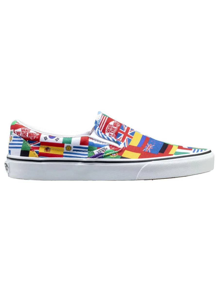 Кроссовки Vans slip-on International Flags 'Multi-color' — изображение 2 из 4, мульти