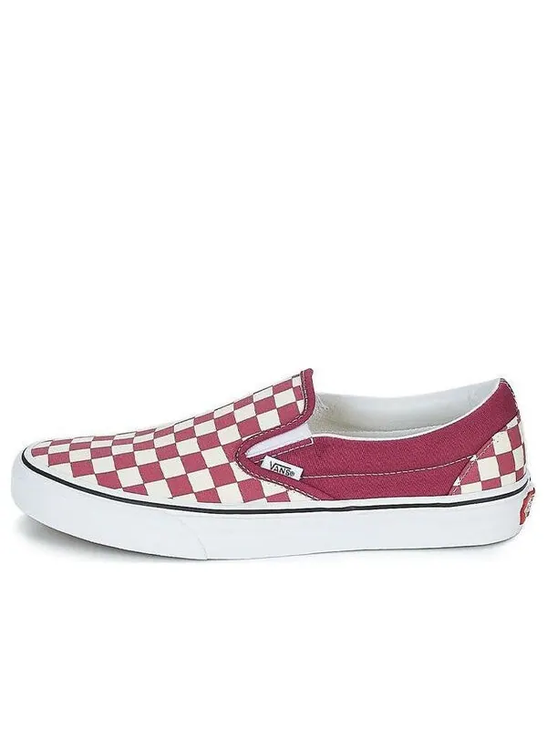 Кроссовки slip-on 'dry rose' Vans — изображение 1 из 4, белый, фиолетовый