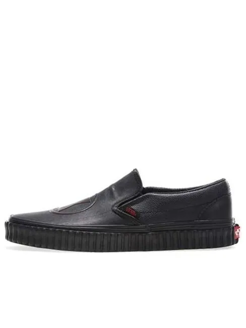 Кроссовки marvel x slip-on 'black widow' Vans — изображение 1 из 4, черный