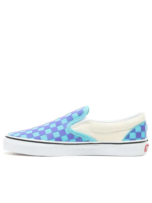Кроссовки thermochrome checker classic slip-on blue Vans — изображение 1 из 4, синий