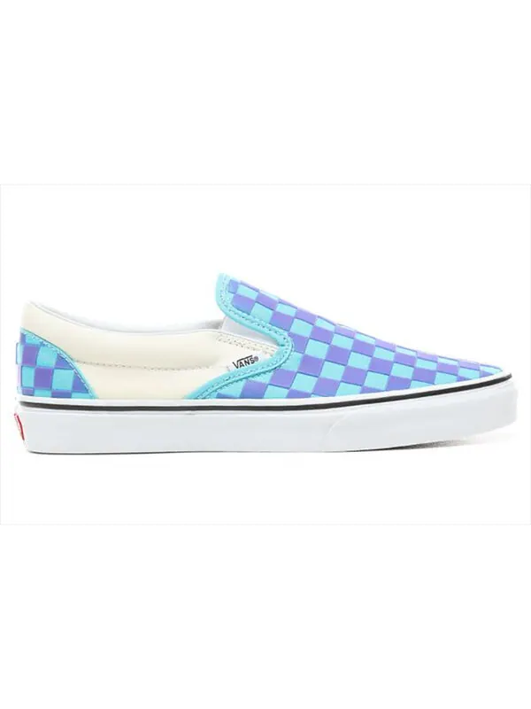 Кроссовки thermochrome checker classic slip-on blue Vans — изображение 2 из 4, синий