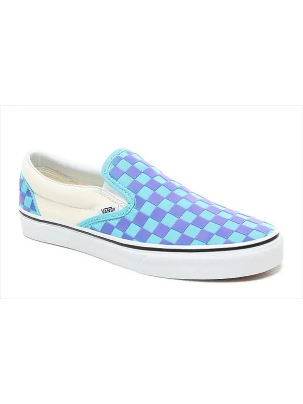 Кроссовки thermochrome checker classic slip-on blue Vans — изображение 3 из 4, синий