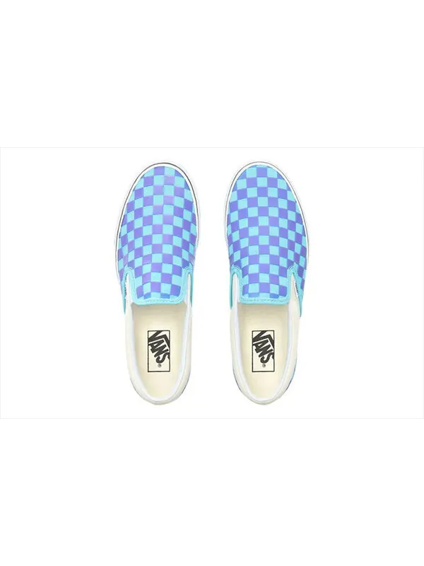 Кроссовки thermochrome checker classic slip-on blue Vans — изображение 4 из 4, синий