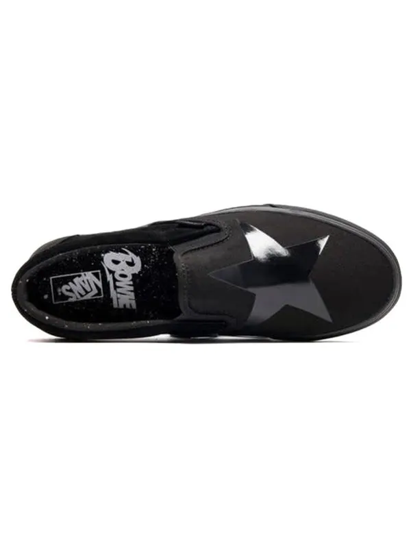 Кроссовки david bowie x slip-on 'blackstar' Vans — изображение 3 из 4, черный