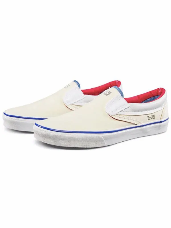 Кроссовки classic slip-on 'sail white' Vans — изображение 2 из 4, белый