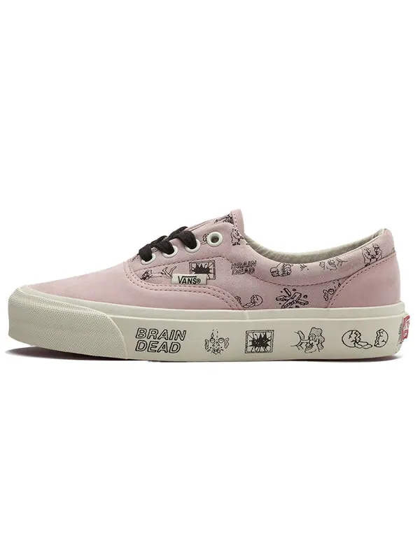 Кроссовки brain dead x era lx 'pink' Vans — изображение 2 из 4, розовый