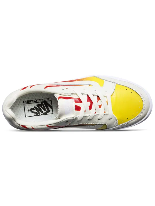 Кроссовки highland flame white Vans — изображение 4 из 4, красный